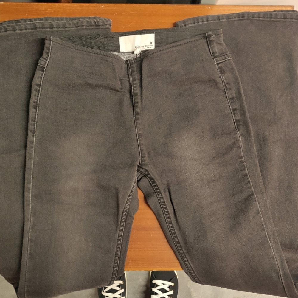 Women's Newberry Kustom Faded Black Jeans